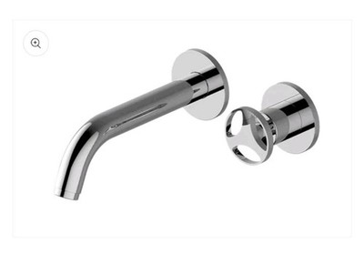Graff - Harley Wall-Mounted Lavatory Faucet with Single Handle G-11436-C19-PC-T