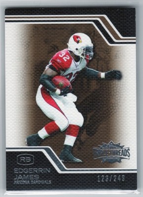 2008 Topps Triple Threads Sepia #39 Edgerrin James #'d 123/249