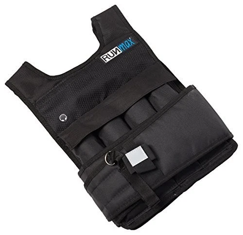 runmax pro weighted vest 12lbs/ 20lbs/ 40lbs/ 50lbs/ 60lbs with shoulder pads op - Image 2 of 2