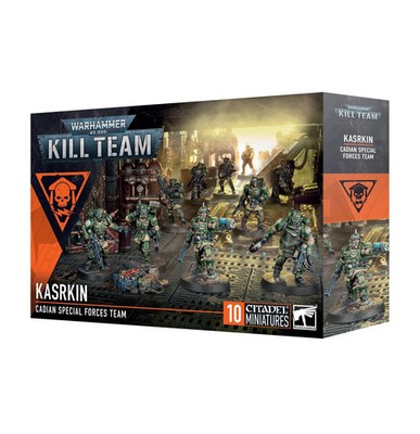 Warhammer 40k Kasrkin Kill Team Astra Militarum Imperial Guard Miniatur