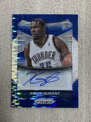 nba card Kevin Durant autograph /75