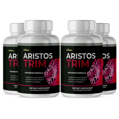 Aristos Trim- Keto & Weight Support- 4 Bottles- 240 Capsules