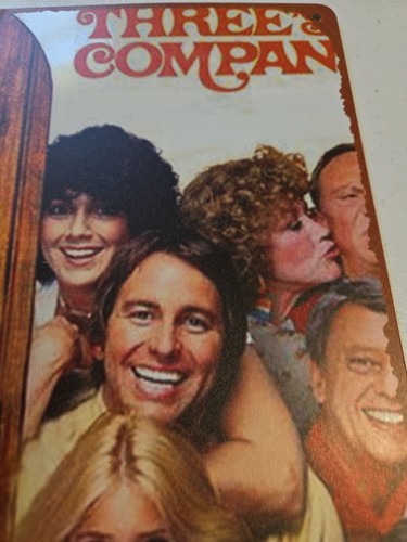 Three's Company Rustic-looking Metal Sign 8x12 - Picture 3 of 9