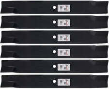 6 Rotary® Blades for Dixie Chopper® 227-72H 30227-72H 30227-72N 60" 72" Deck
