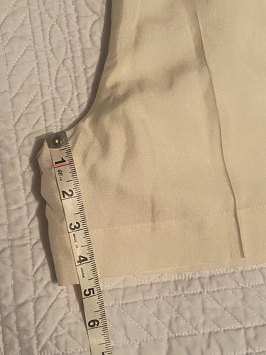 Ralph Lauren Italy Tracy Pleated Silk Shantung Short Authenticated Purple Label - Picture 6 of 14