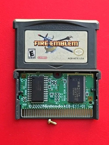 Fire Emblem Game Boy Advance Nintendo GBA Authentic Saves Strategy RPG Multiplay