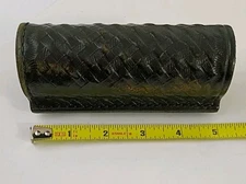 Vintage Don Hume C309-A Baton Mace Holder - Open Style -Basketweave Belt Holster