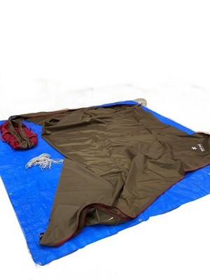 Snow Peak Tarp TP-861H HD Shielded Hexa M BRW Used