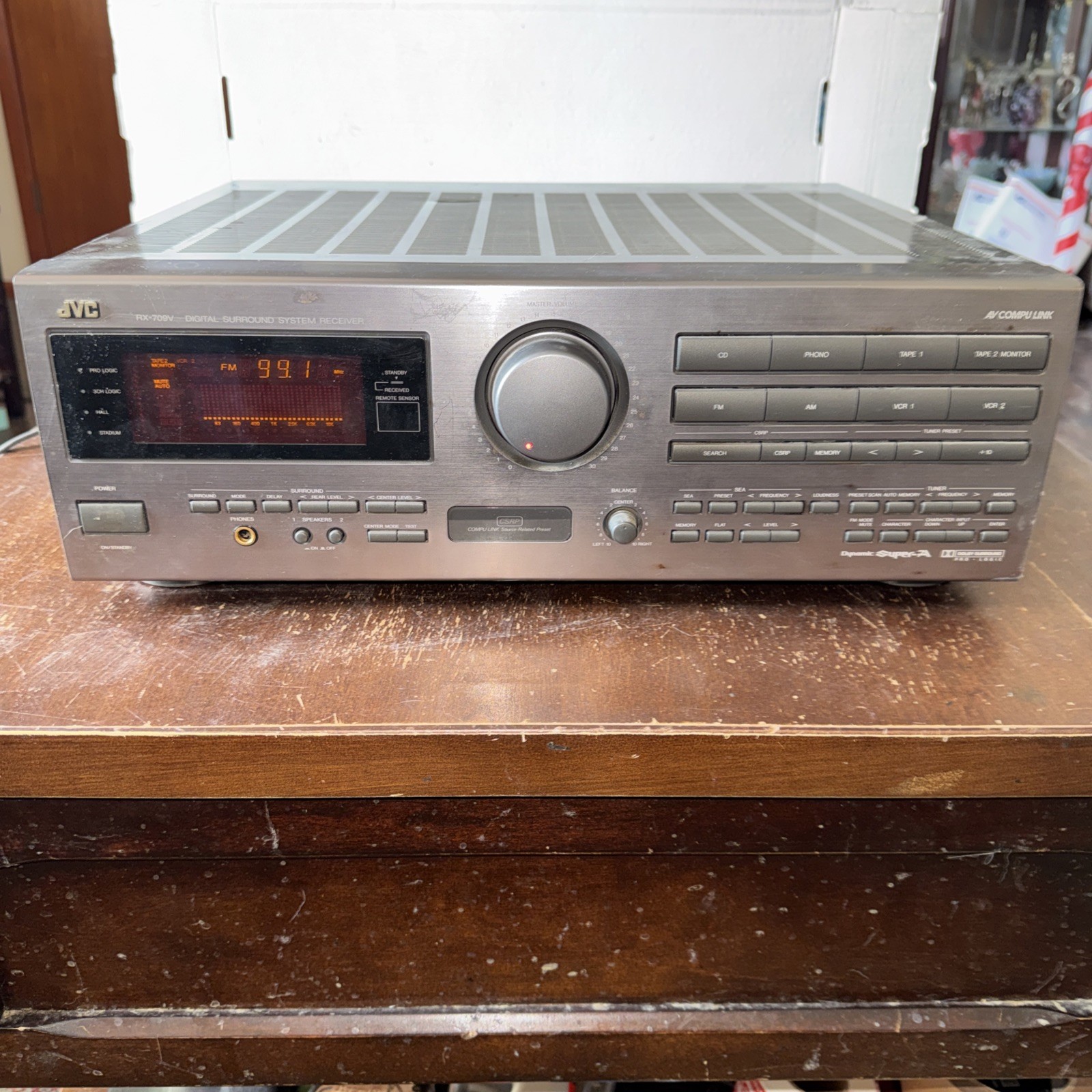 Vintage Monster 100 WPC JVC RX-709V Digital Surround System 