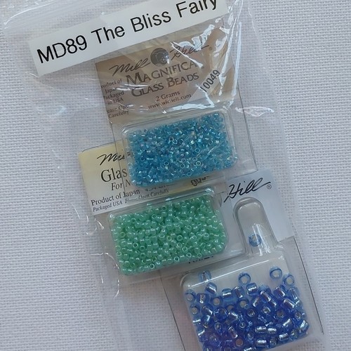 Mirabilia The Bliss Fairy Confezione Abbellimento Punto Croce Perline MD89 - Foto 5 di 6