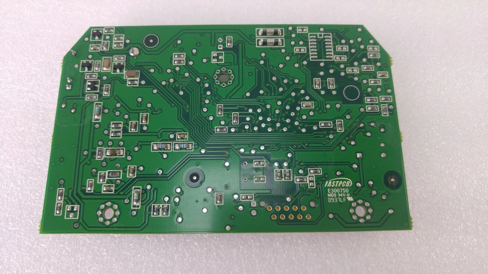 Back of the Mettler Toledo 12122205-A board with FASTPCB marking