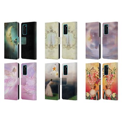 OFFICIAL JENA DELLAGROTTAGLIA ASSORTED LEATHER BOOK CASE FOR HUAWEI PHONES 4