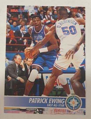 Patrick Ewing East All-Star New York Knicks 1994-95 NBA Hoops Trading Card  228