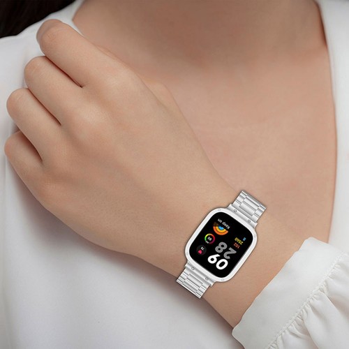 Do Redmi Watch 3 Three Beads Stalowy pasek Rama zegarka Zegarek MI Watch Lite3 części - Zdjęcie 8 z 28