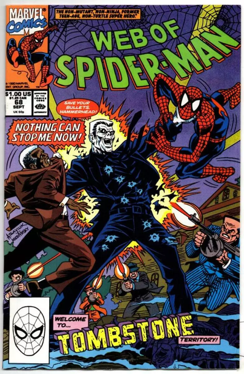 Web of Spider-Man #39 MARVEL Comics 1988 VF