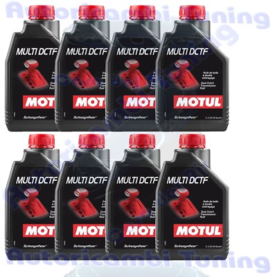 Motul Öl MULTI DCTF Für Doppelkupplungsgetriebe Automatikgetriebe 8 L