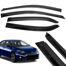 Fit for Toyota Corolla 2014-2019 Side Window Vent Visor Sun Rain Deflector Guard