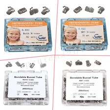 Dental Orthodontic Buccal Tubes 1st Molar MBT/Roth 0.022 Monoblock SALE