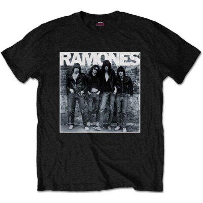 Ramones 1st Album T-Shirt Black New