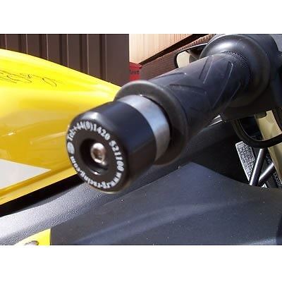 R&G Bar End Sliders Black Yamaha YZF-R6 1999 - 2005