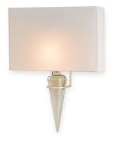 Larsen Polished Nickel Wall Sconce Larsen Polished Nickel Wall Sconce