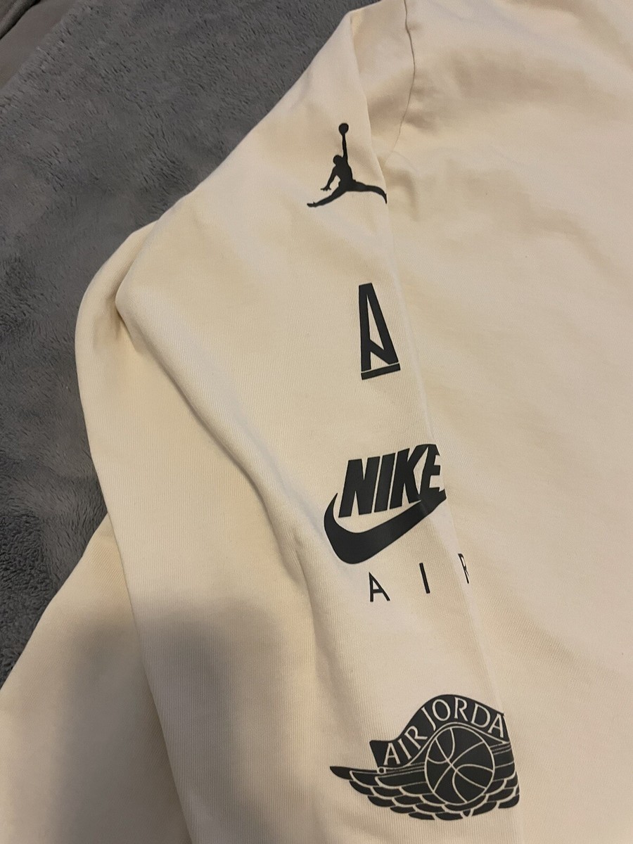 Jordan x A Ma Maniere - Long Sleeve Tee - Natural - Size S Jordan x A Ma Maniere - Long Sleeve Tee - Natural - Size S