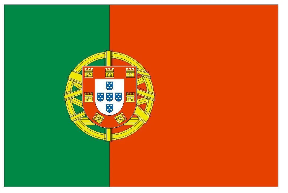WINTER PARK PRODUCTS Portugal International Flag Sticker Decal F400