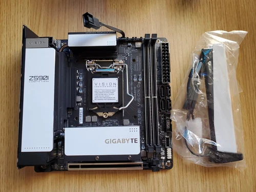 GIGABYTE Z590I VISION D Intel LGA 1200 DDR4 Mini-ITX Motherboard