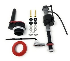 Universal All in One Toilet Repair Kit for 2-Inch Flush Valves, Flush Easy