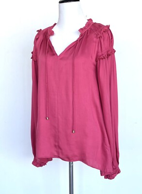 Sundance So In Love LS Blouse. Retails $128 Price $49 NWT Size XS