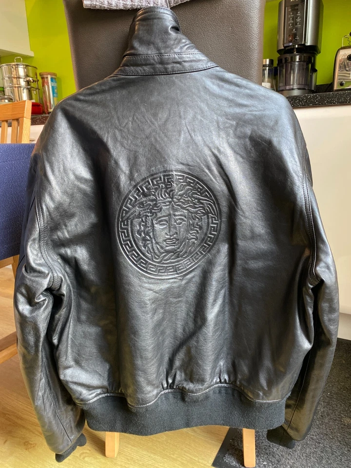 Винтажная двусторонняя куртка Versace - L - Изображение 3 из 4