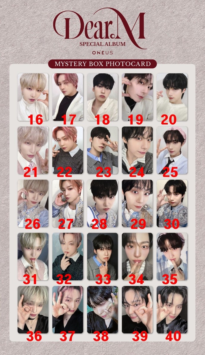oneus dopamine 원어스 トレカ　포카 photocard FOH0109 on X: 