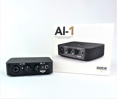 Rode Microphones AI-1 Studio Quality Audio Interface & Headphone