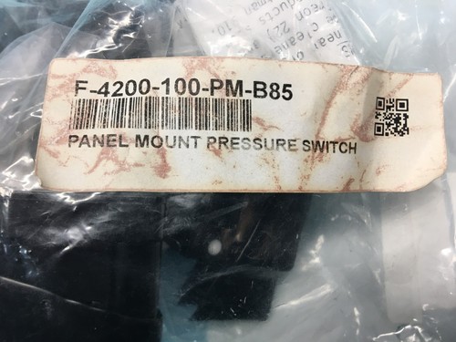AIRTROL F-4200-100 PANEL MOUNT PRESSURE SWITCH F-4200-100-PM-B85,120715, 168944 - 第 5/7 張圖片