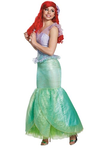 Disney Parks Ladies Ariel XL Sleeveless Top and XXL Ariel Green