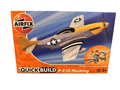 Airfix J6016 QUICKBUILD P-51D Mustang Klemmbausteine | NEU & OVP