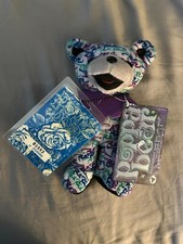 Grateful Dead Beanie Bear Poppa Bear Limited Edition Liquid Blue 1883 of 25000