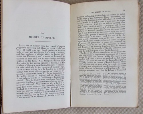 Memorials of Canterbury, Stanley, 1855, Murder Thomas a Becket, Black Prince - Bild 8 von 12