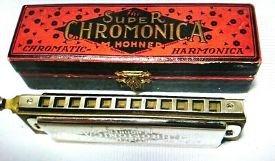 Used German chromatic harmonica / M.HOHNER Chromonica  Form Japan F/S