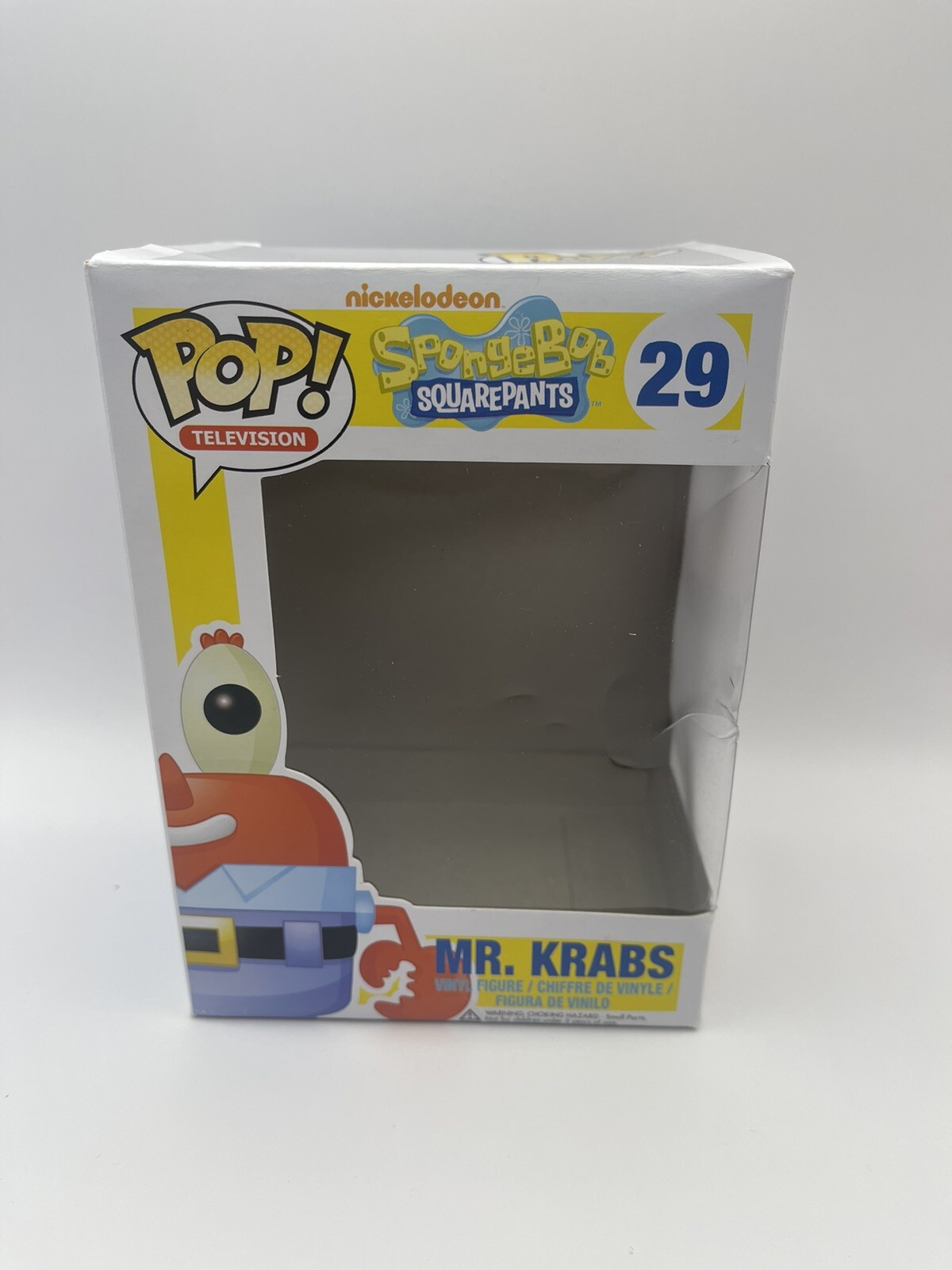 Funko Pop! Vinyl: Spongebob Squarepants - Mr. Krabs #29 *Box Replacement Only*
