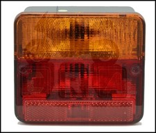 567192 NUOVO FANALE FARO POSTERIORE ORIGINALE PIAGGIO PER APE MIX 2T 50 2000