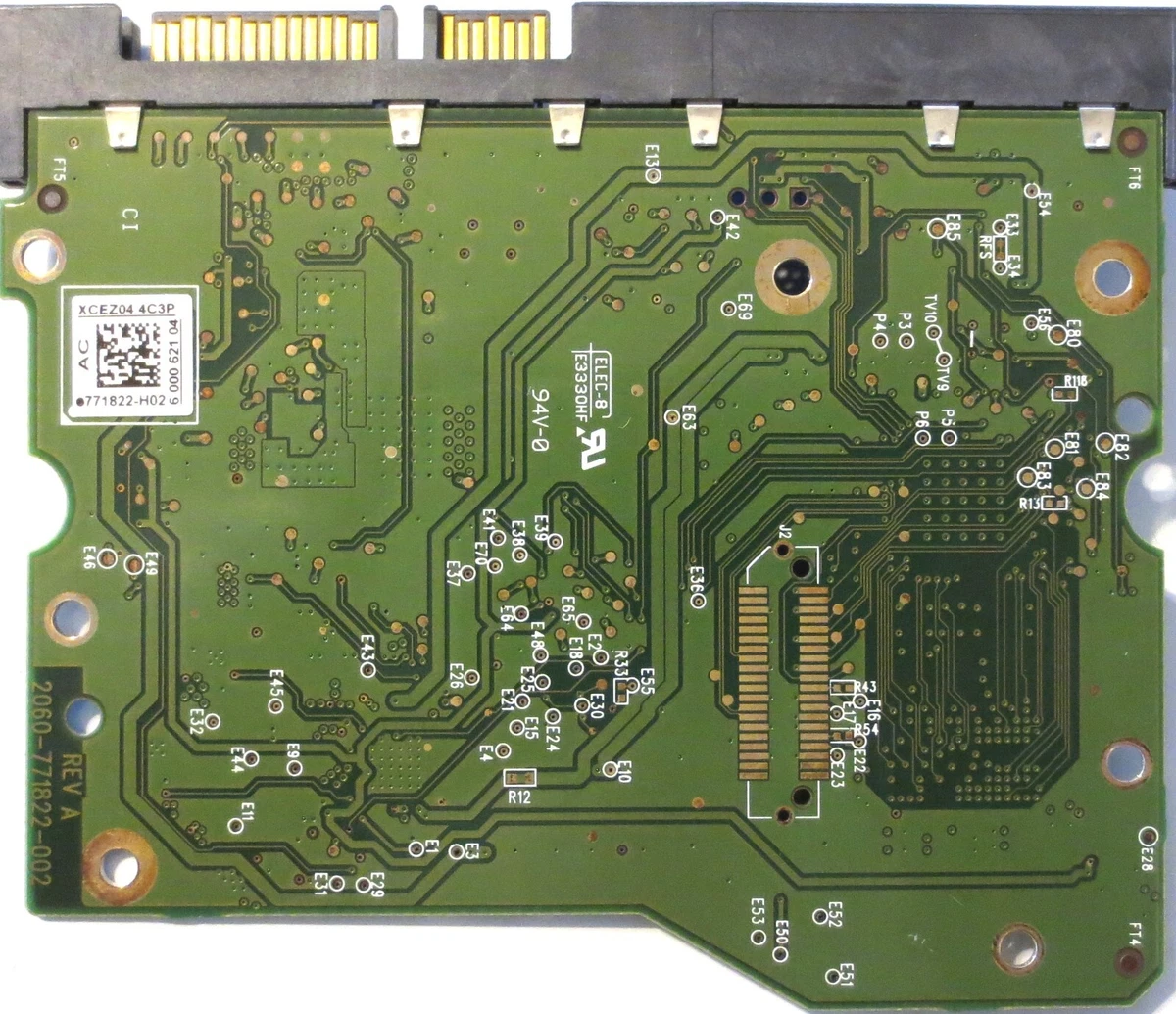 PCB Contrôleur WD2003FZEX-00SRLA0 Disque Dur Electronique 2060-800032-004