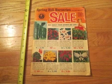 Spring Hill Nurseries Tipp City Ohio Seed Catalog 1966 60 pages
