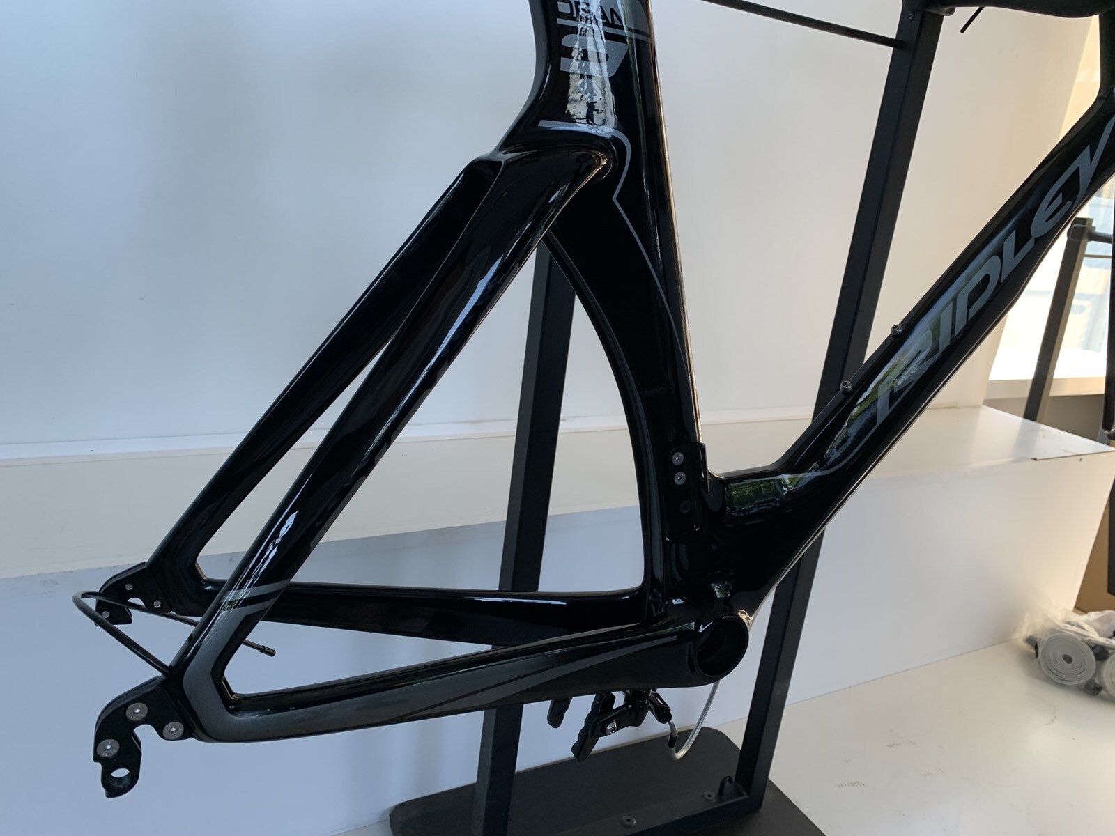 RIDLEY DEAN FRAMESET XS SIZE 49CM CARBON FRAMESET eBay