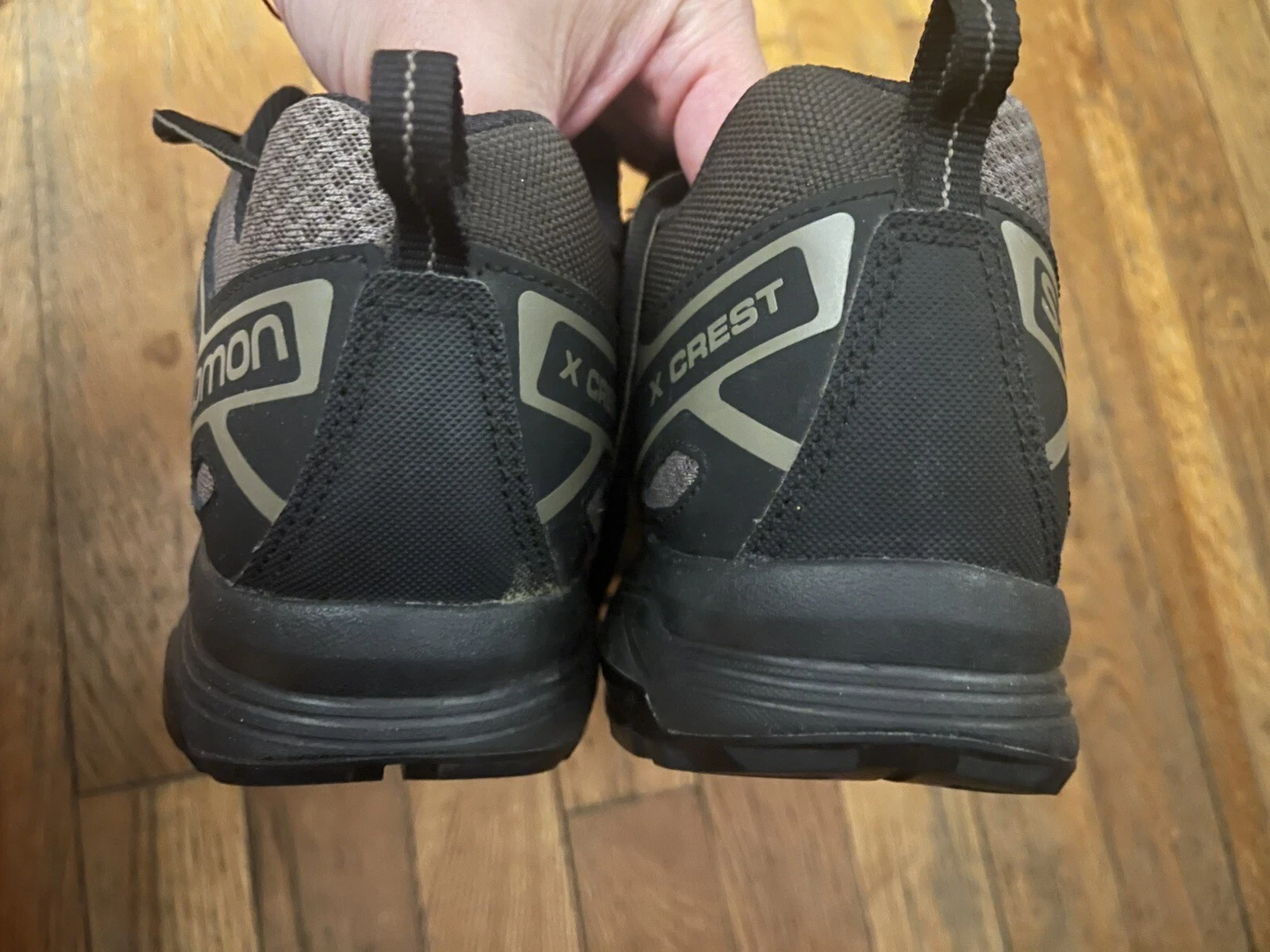 Salomon X Crest Bungee Cord Nero Torba Taglia 11 Ottimo