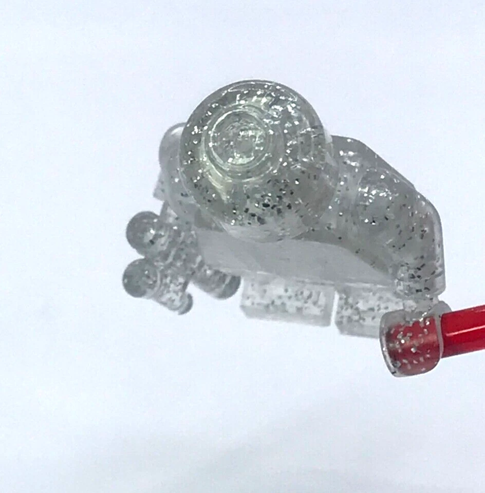 Phase 2 CloneTrooper NEW Prototype Translucent Clear Glitter ALL 100% LEGO® - Image 4 of 4