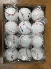 12 NEW Baseballs synthetic playable 