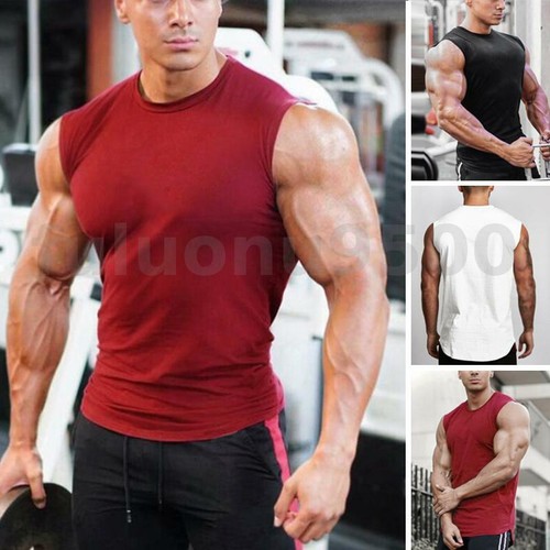 Muscle Gym Vest Tank Slim Fit Blouse 