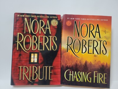 Nora Roberts Book Lot - Chasing Fire & Tribute 9780399157448| eBay