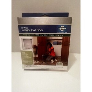 Pet Safe 2 Way Interior Cat Door Small 1 lb 15 lb Side Lock CD10 050 11
